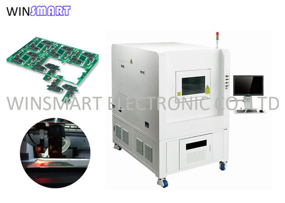 FR4 PCB için PCB Tekilleme Makinesi 20W UV Lazer Kesim Makinesi